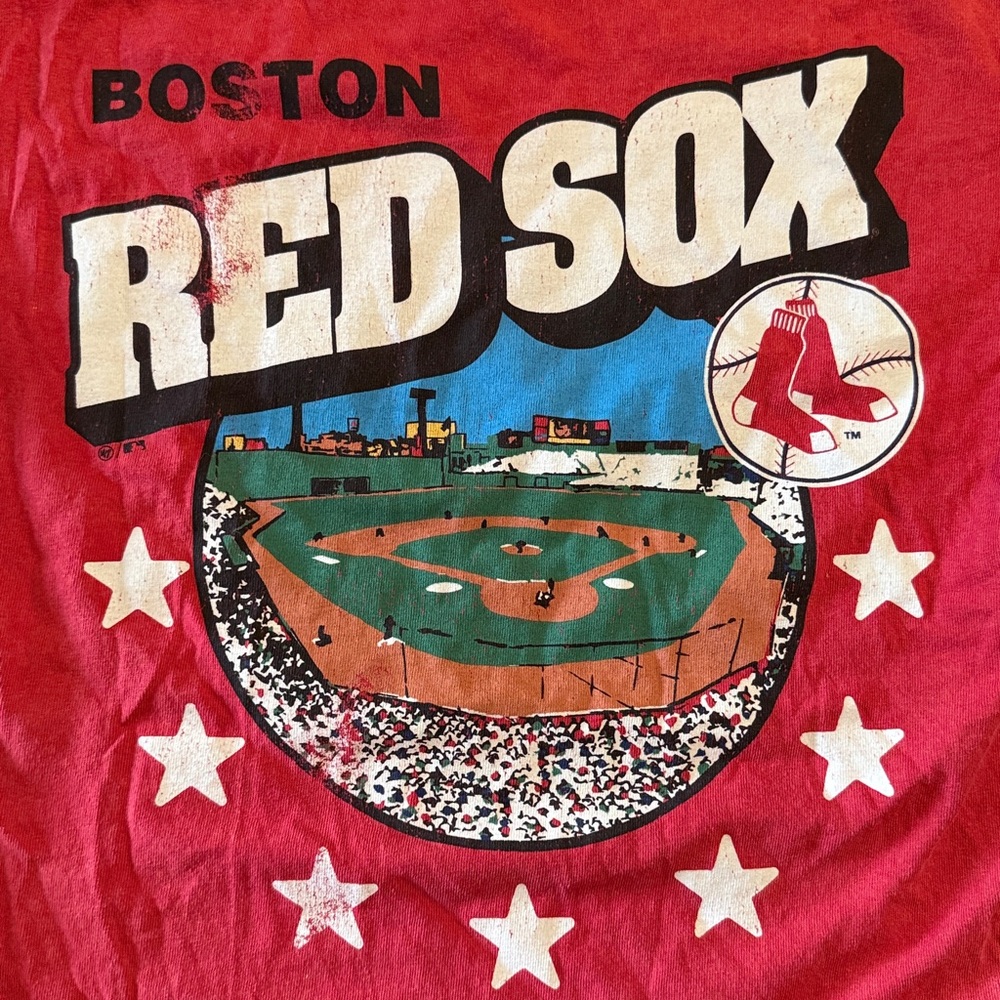 Red Boston Red Sox Graphic T-Shirt - Picture 2 of 3